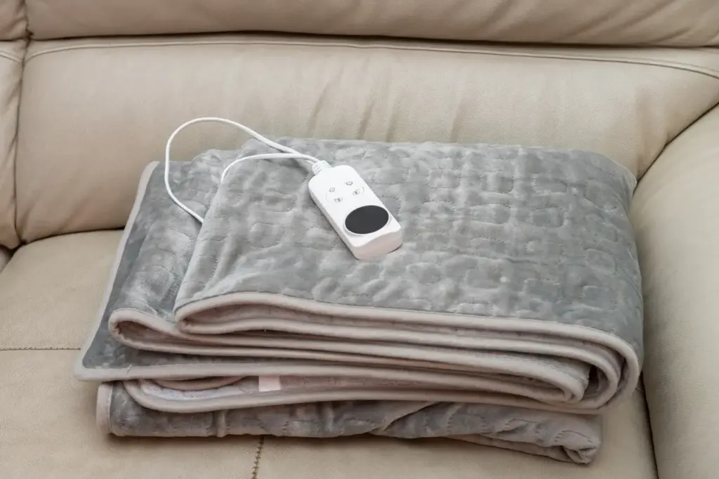 Grey Electric Blanket 