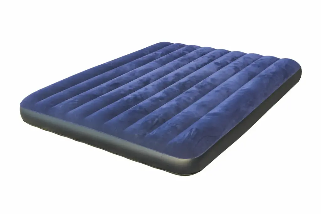 A Blue Inflatable Mattress, How to Inflate an Air Mattress Without a Pump?