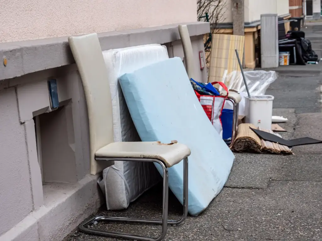 Old Mattress on the Street 