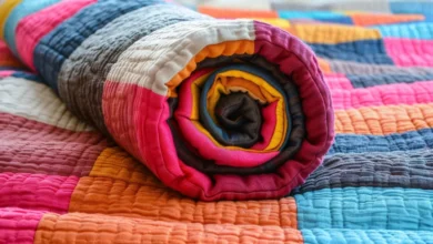 A Roll of Colorful Quilt, Best Quilt