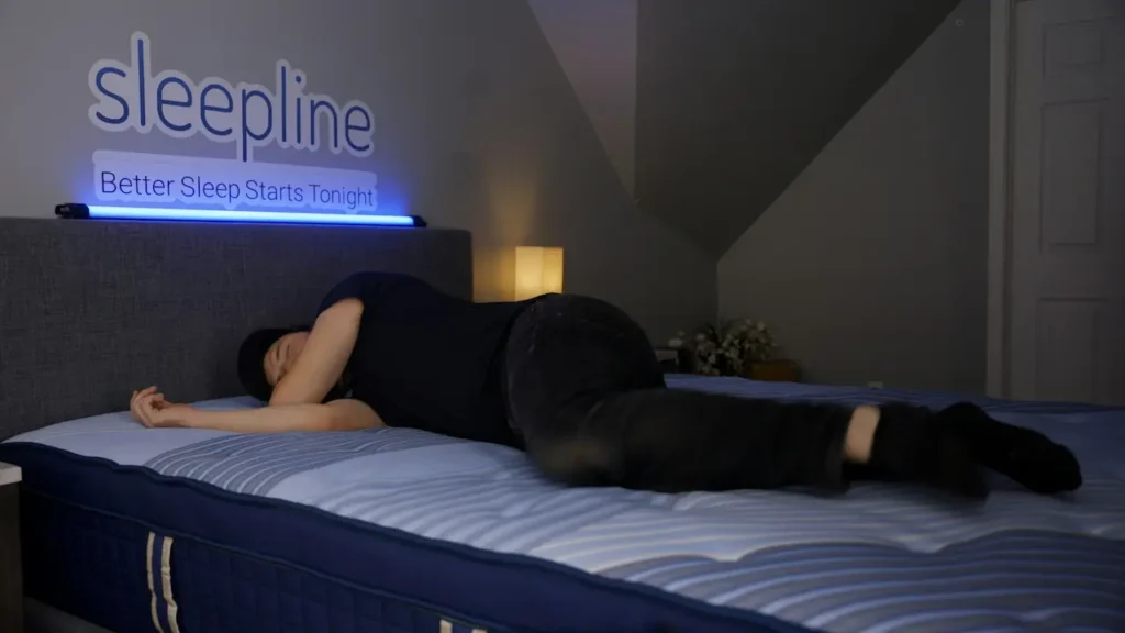 Person Sleeping on an Air Mattress 