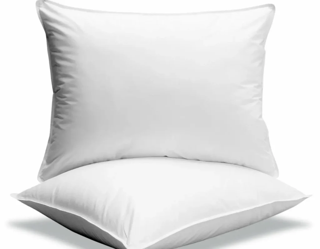 Two White Pillows 